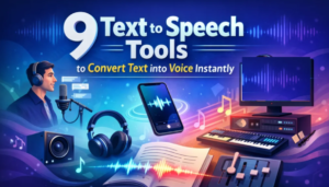 9 Text to Speech Tools to Convert Text into Voice Instantly