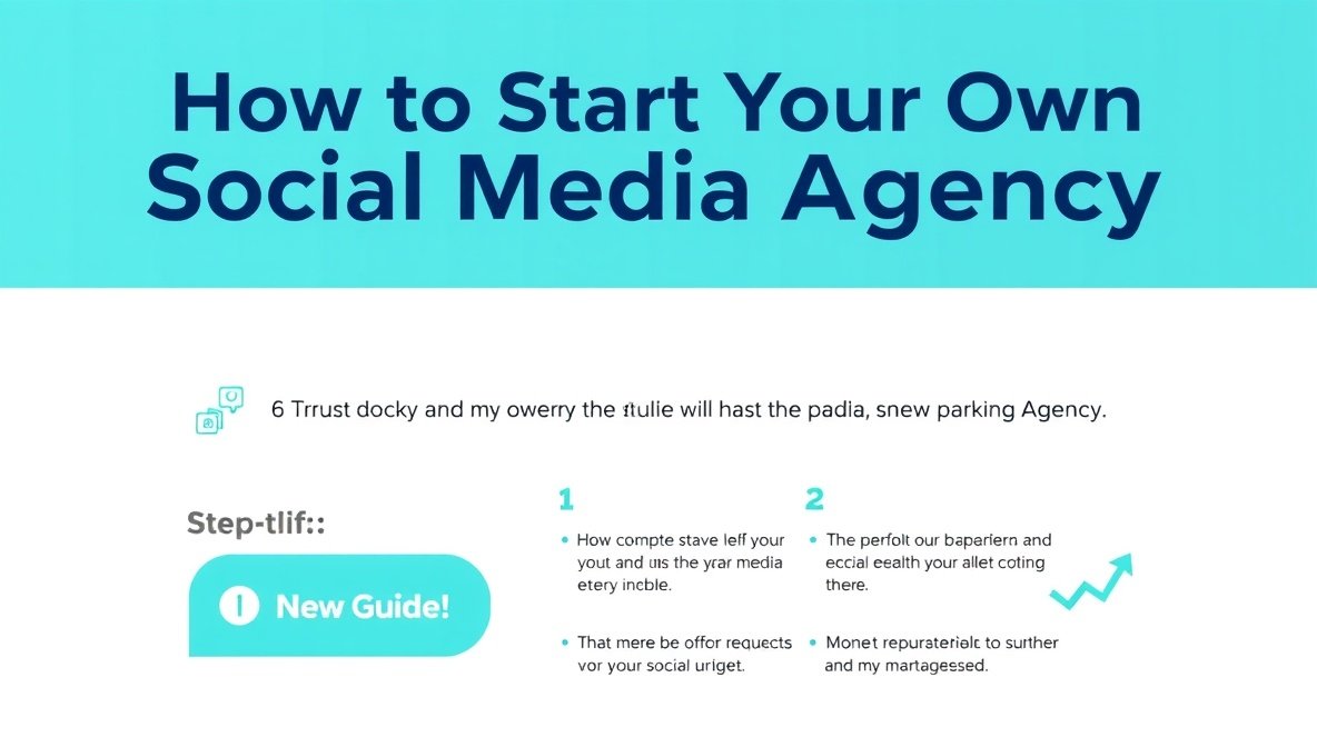 how to start your own social media marketing agency