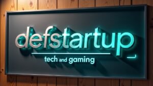 Defstartup Tech Gaming – Latest Trends, Innovations & Industry Insights